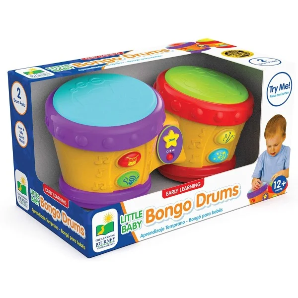 The Learning Journey Little Baby Bongo Drums - 196700-T